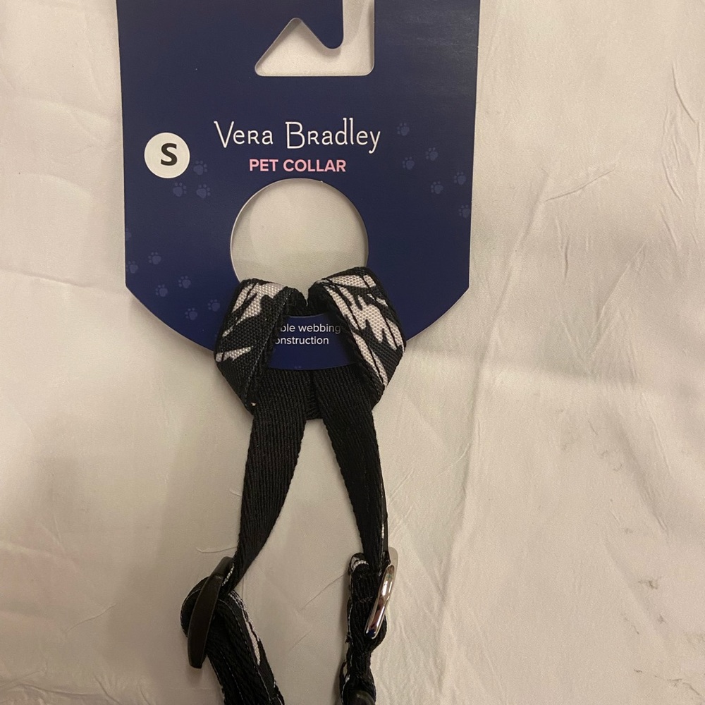 Vera Bradley Small Collar and Leash